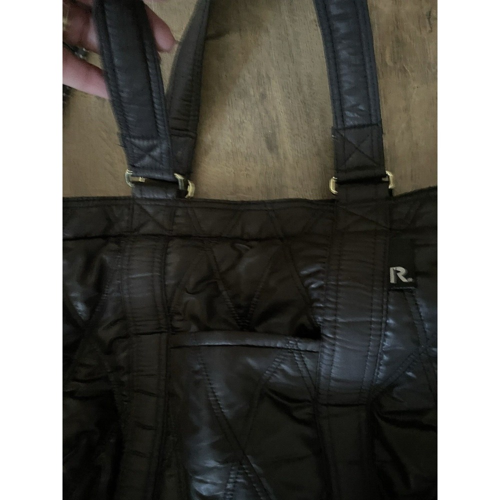 Mammy Roo Diaper Handbag Crossbody Shoulder Bag Black Many Pockets - Picture 10 of 16